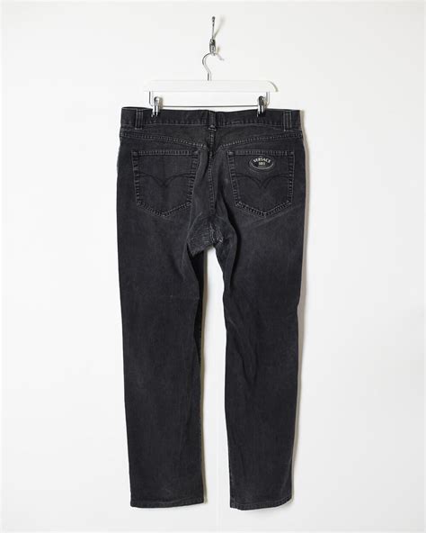 versace herren jeans w38 l32 mit emblem|Versace Jeans sale.